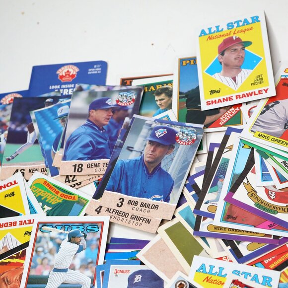 Donruss Topps Score Cards 75+ Baseball & Hockey MLB NHL 70s/80s/90s Collectable - Picture 7 of 9